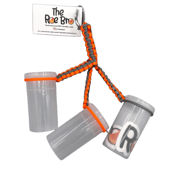 Roe Bro Bait Holder - Triple Compartment.