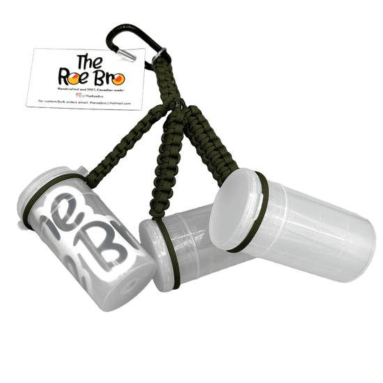 Roe Bro Bait Holder - Triple Compartment.