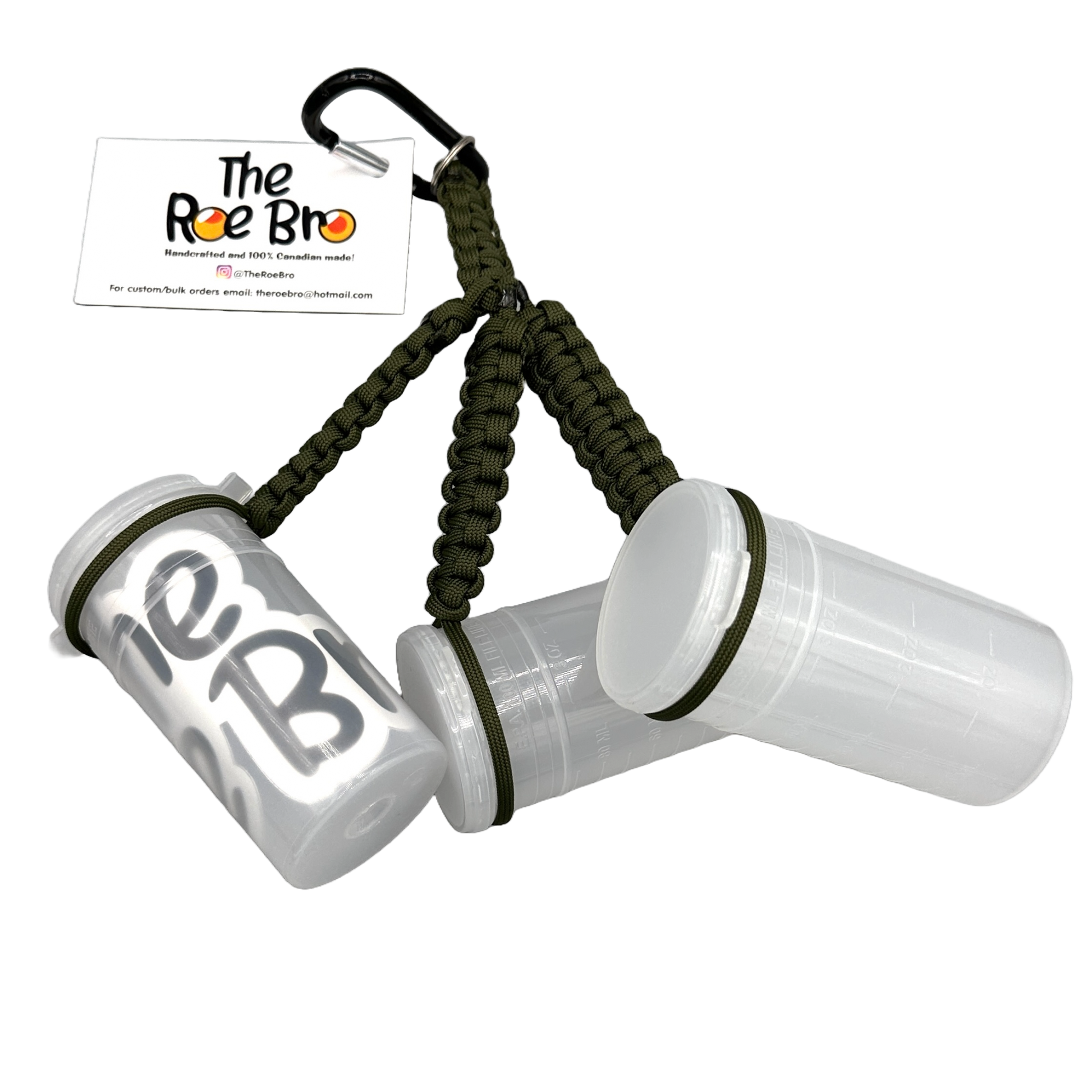 Roe Bro Bait Holder - Triple Compartment