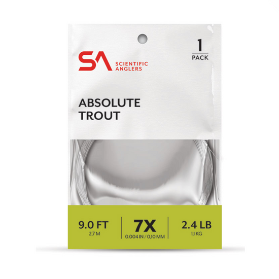 SCIENTIFIC ANGLERS - ABSOLUTE TROUT LEADER 9'