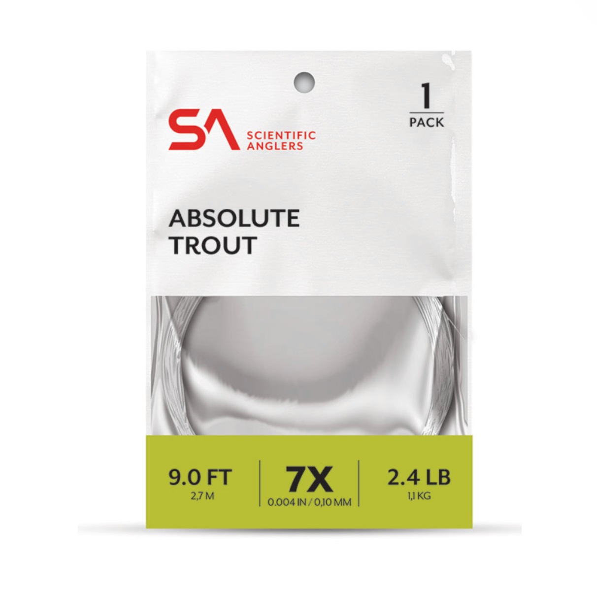 SCIENTIFIC ANGLERS - ABSOLUTE TROUT LEADER 9'