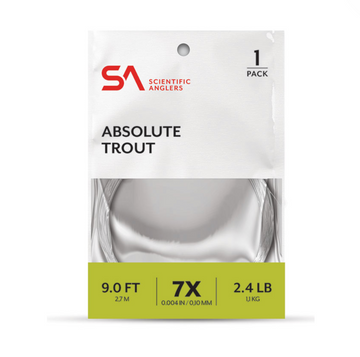 SCIENTIFIC ANGLERS - ABSOLUTE TROUT LEADER 9'