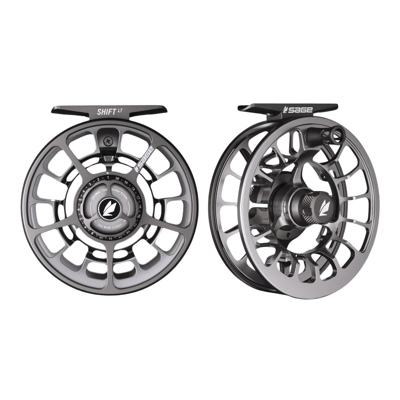 Sage Shift LT Fly Reel Silver Pine