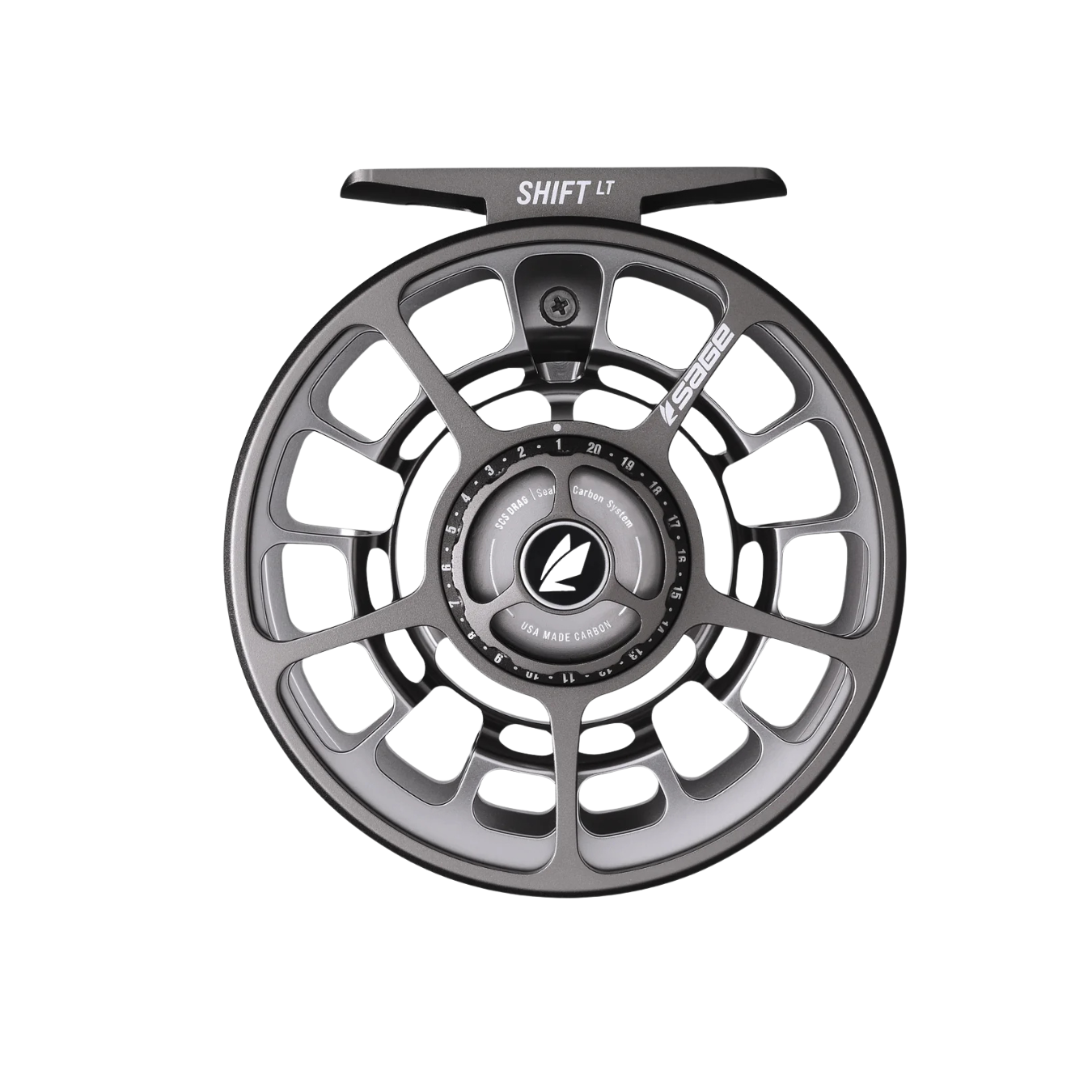 Sage Shift LT Fly Reel Silver Pine