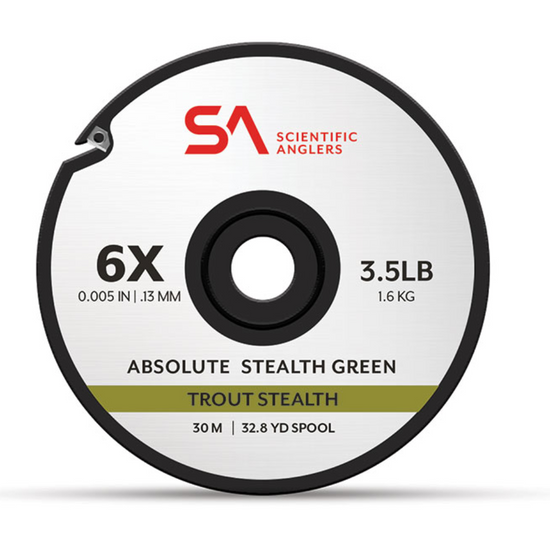 Scientific Anglers - Absolute Trout Stealth Tippet Green