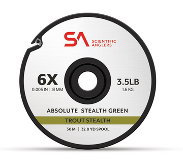 Scientific Anglers - Absolute Trout Stealth Tippet Green