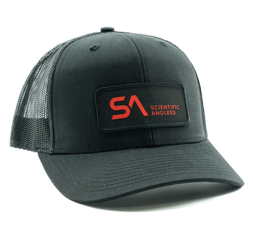 Scientific Anglers - SA Logo Patch - Black Mesh