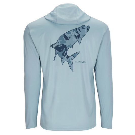 Simms M's Tech Hoody - Tarpon