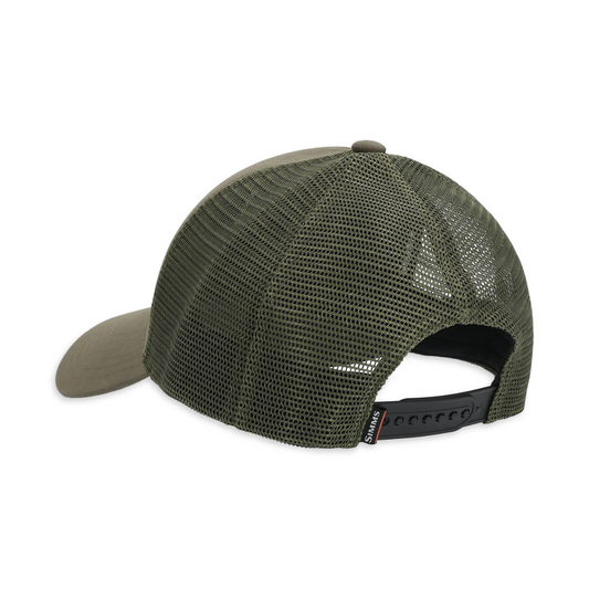 Simms - Cardwell Trucker Dark Olive back