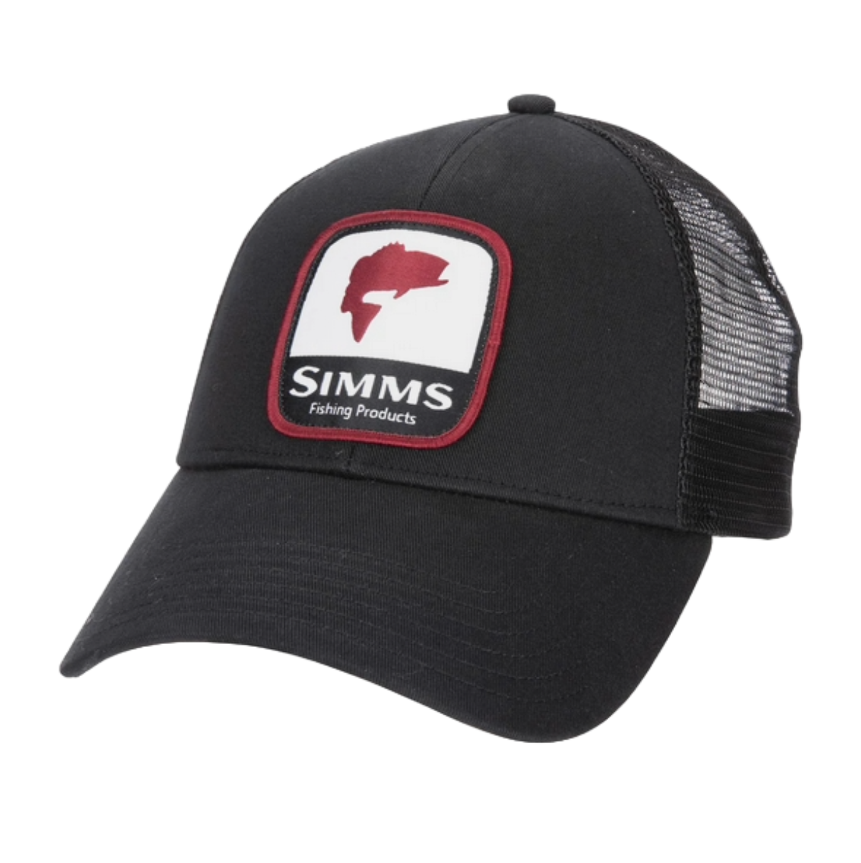 Simms - Bass Patch Trucker - Black