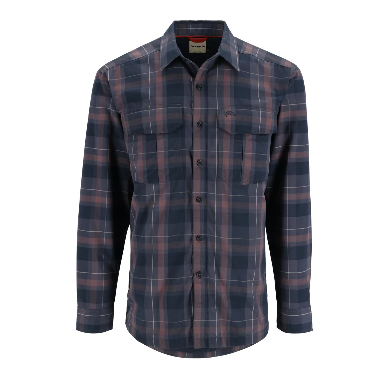 Simms ColdWeather LS Shirt Selvedge Logan Plaid