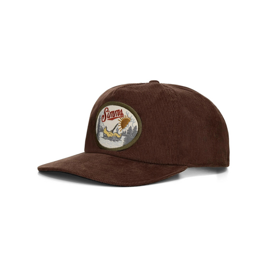 Simms Double Haul Corduroy Cap jasper
