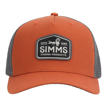 Simms Double Haul Trucker Hat Orange