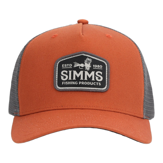 Simms Double Haul Trucker Hat Orange