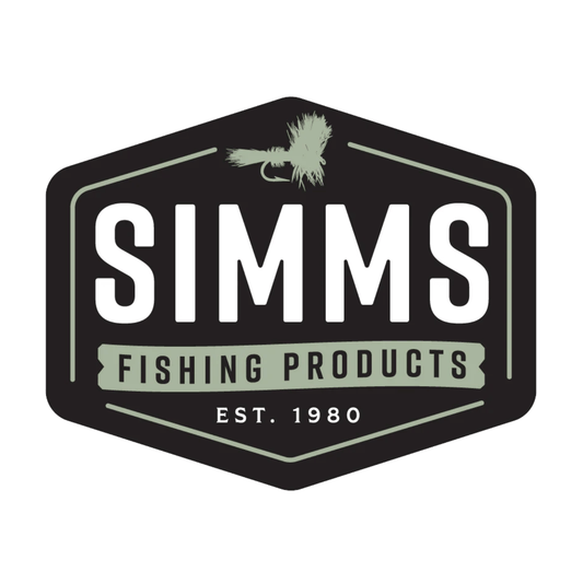 Simms Fly Patch Sticker.
