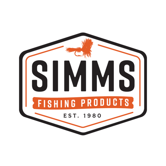 Simms Fly Patch Sticker.