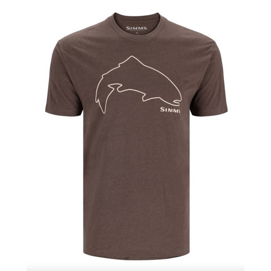 Simms - M's Trout Outline T-Shirt