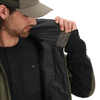 Simms Men's Fall Run Hybrid Hoody loden inside