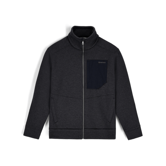Simms Men's Harbor Fleece black heather