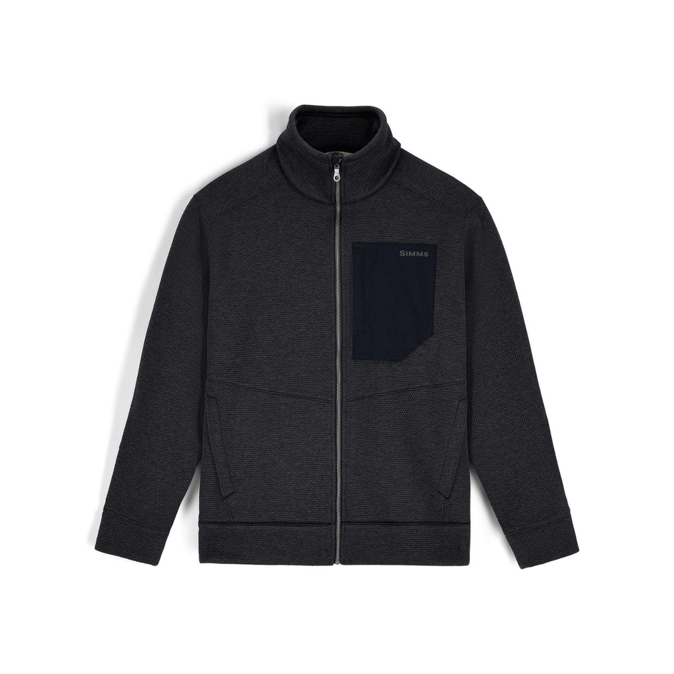 Simms Men's Harbor Fleece black heather
