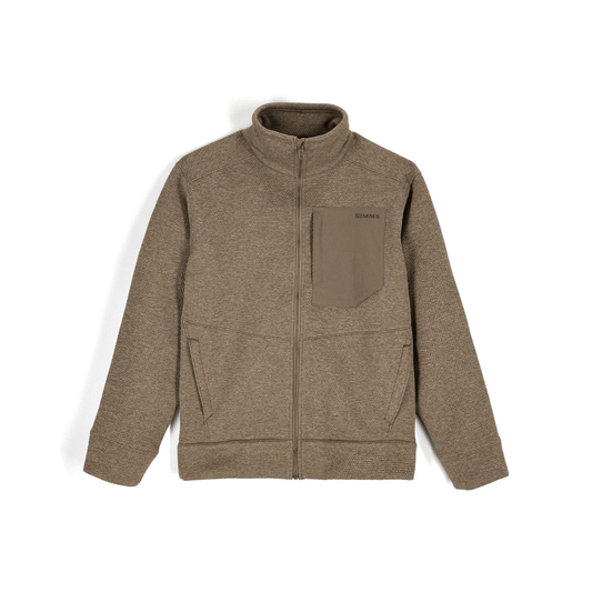 Simms Men's Harbor Fleece sturgeon