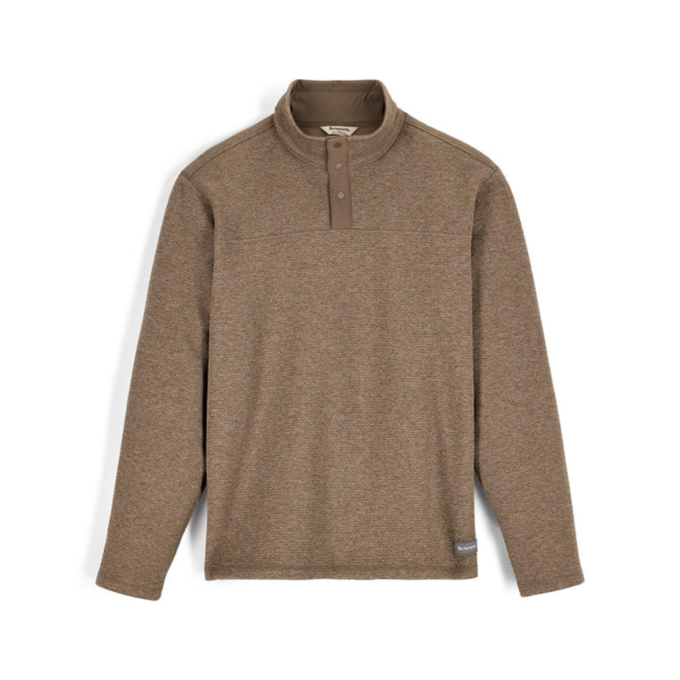 Simms Men's Harbor Sweater sturgeon