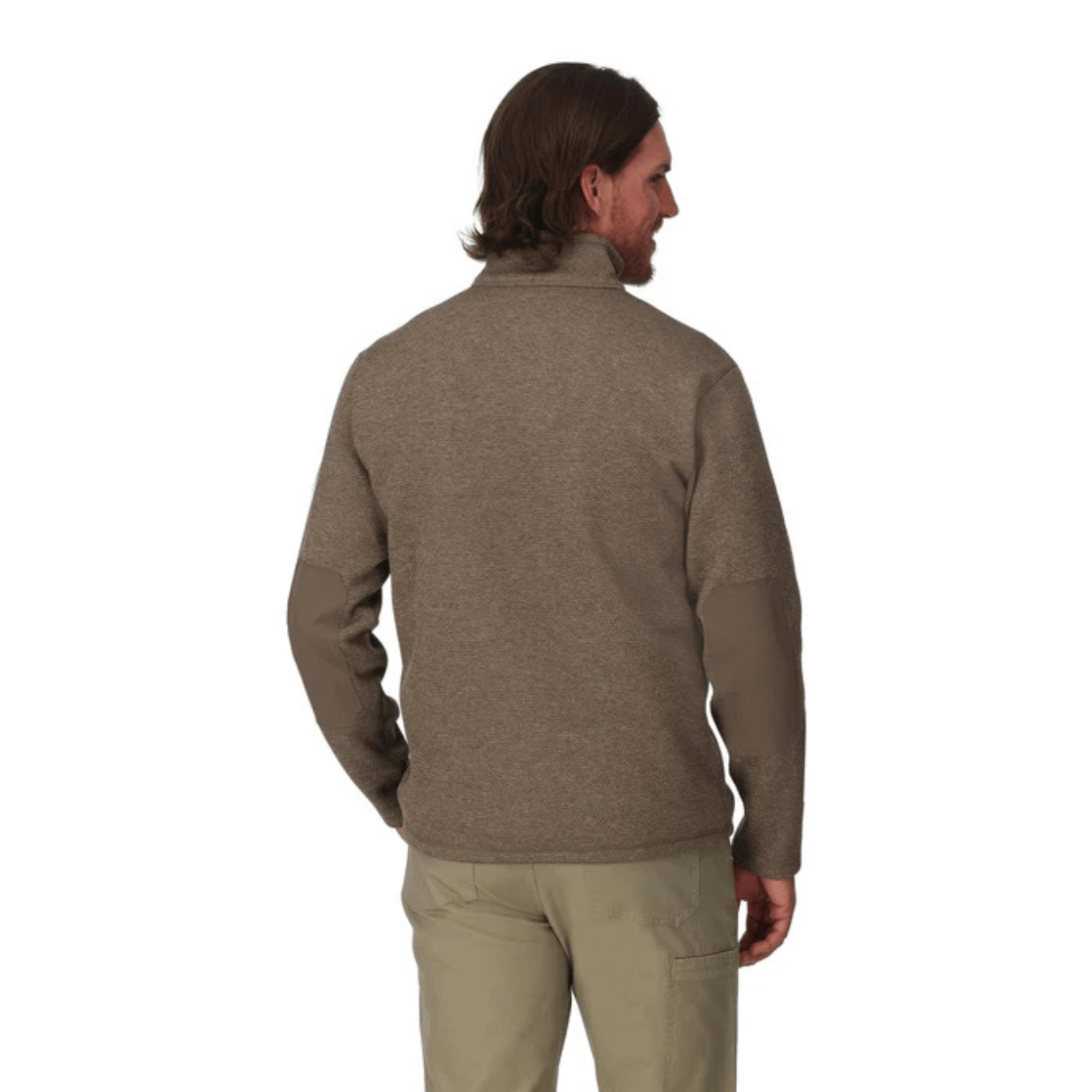 Simms Men's Harbor Sweater sturgeon 4