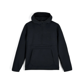 Simms Men's Strata 330 Half Zip Midlayer Hoody black