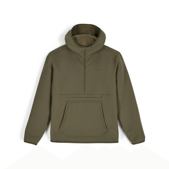 Simms Men's Strata 330 Half Zip Midlayer Hoody loden