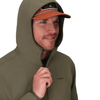 Simms Men's Strata 330 Half Zip Midlayer Hoody loden hood 2