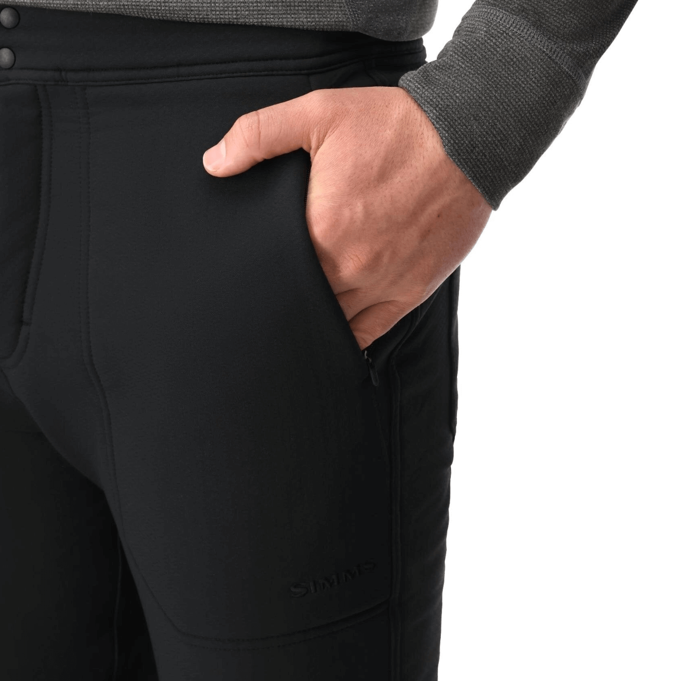 Simms Men's Strata 330 Midlayer Bottom black 3