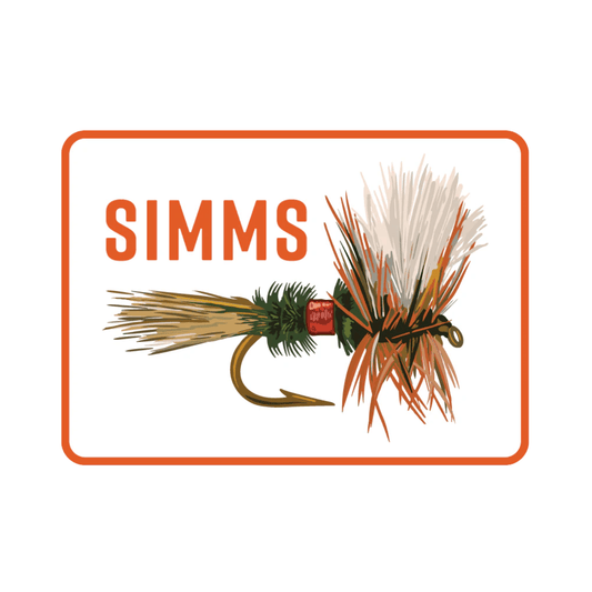 Simms Royal Wulff Sticker.