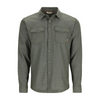 Simms Shoal Flannel Shirt midnight riffle green