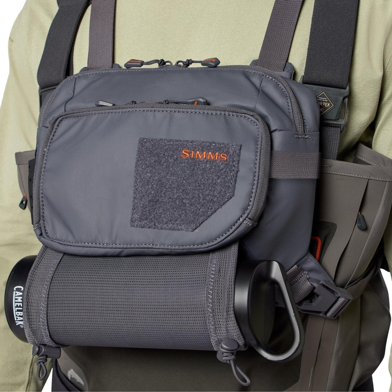 Simms Tributary Chest Pack front