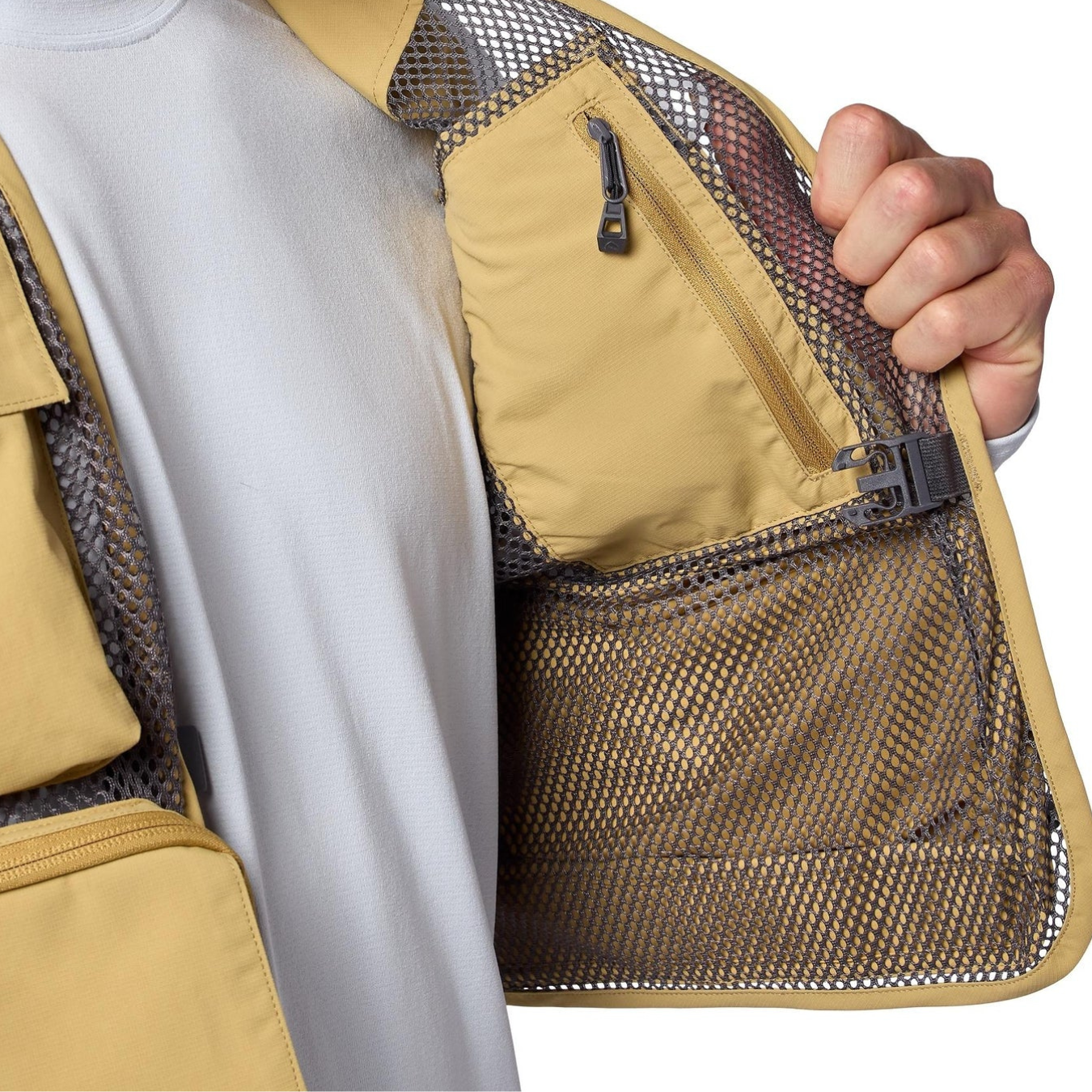 Simms Tributary Fishing Vest bistre