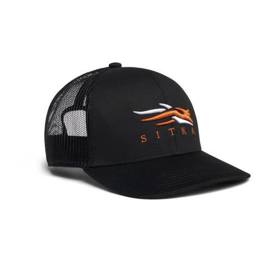 Sitka Mid Pro Trucker Hat sitka black