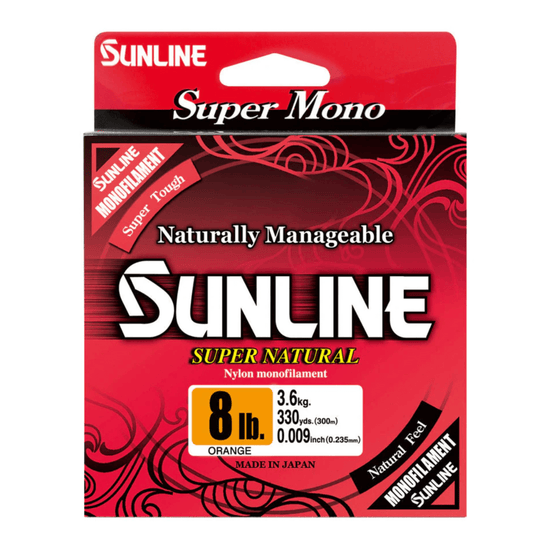Sunline Super Natural Monofilament.