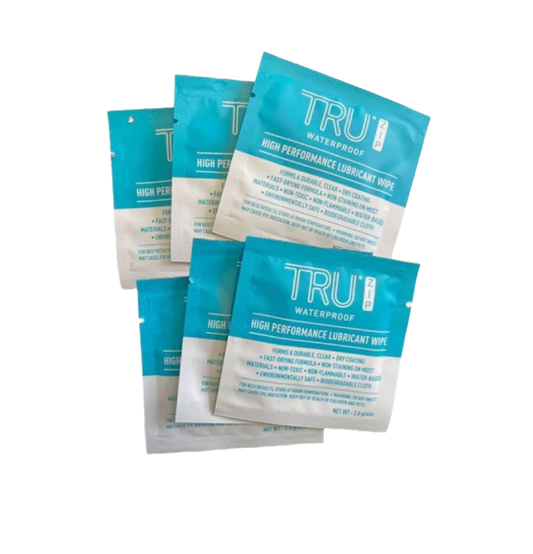 TruZip Lubricant Wipes - 6 Pack