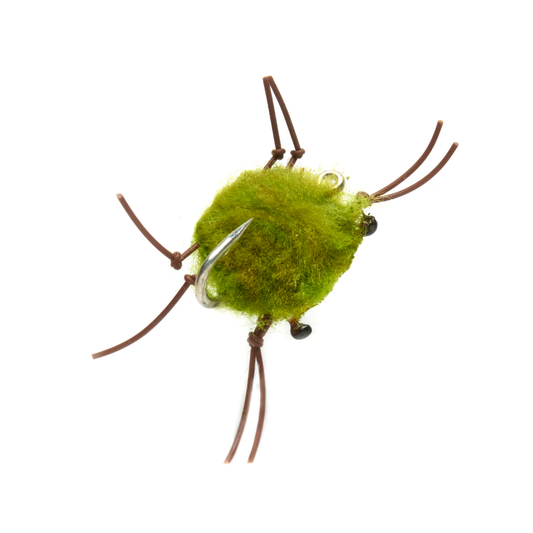 Tungsten Bauer Crab Fly olive