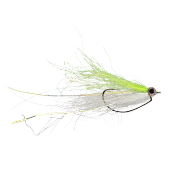 Turn Up Da Bass Streamer white chartreuse
