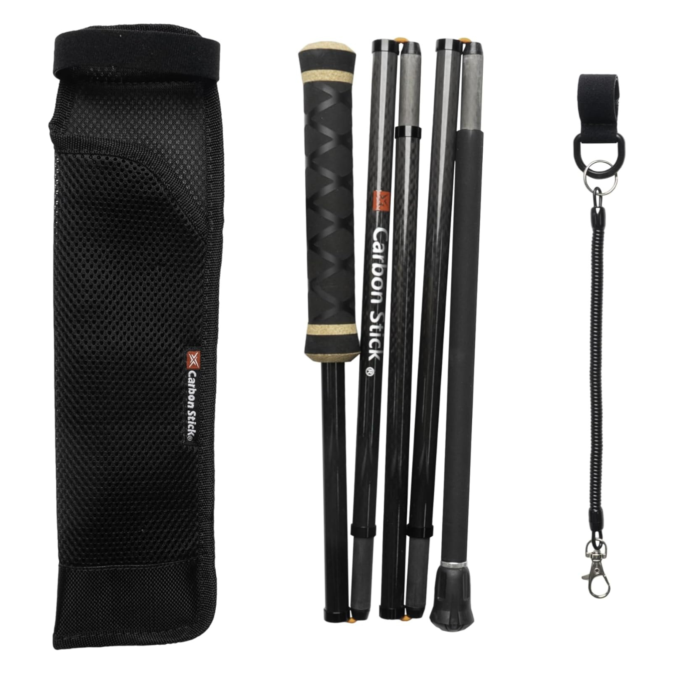 
X Carbon Quick Deploy Carbon Fiber Wading Staff
