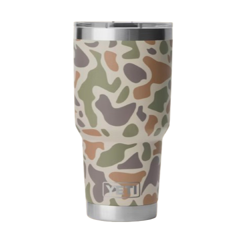 Yeti Rambler 30oz Tumbler Tan Camo