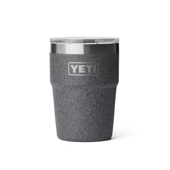 Yeti Rambler Stackable Cup 16oz black stone