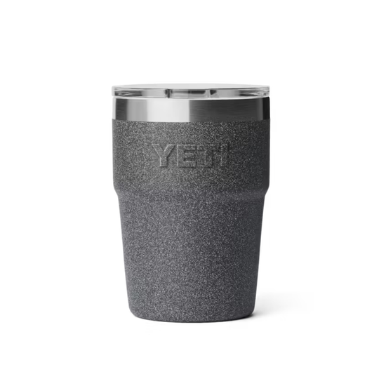 Yeti Rambler Stackable Cup 16oz black stone 2