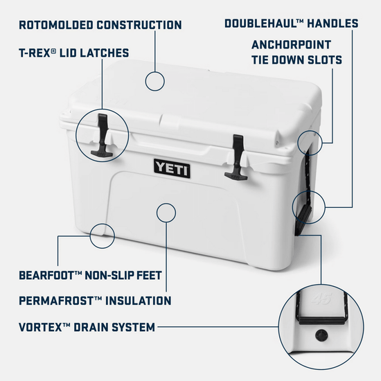 Yeti Tundra 45 Hard Cooler.
