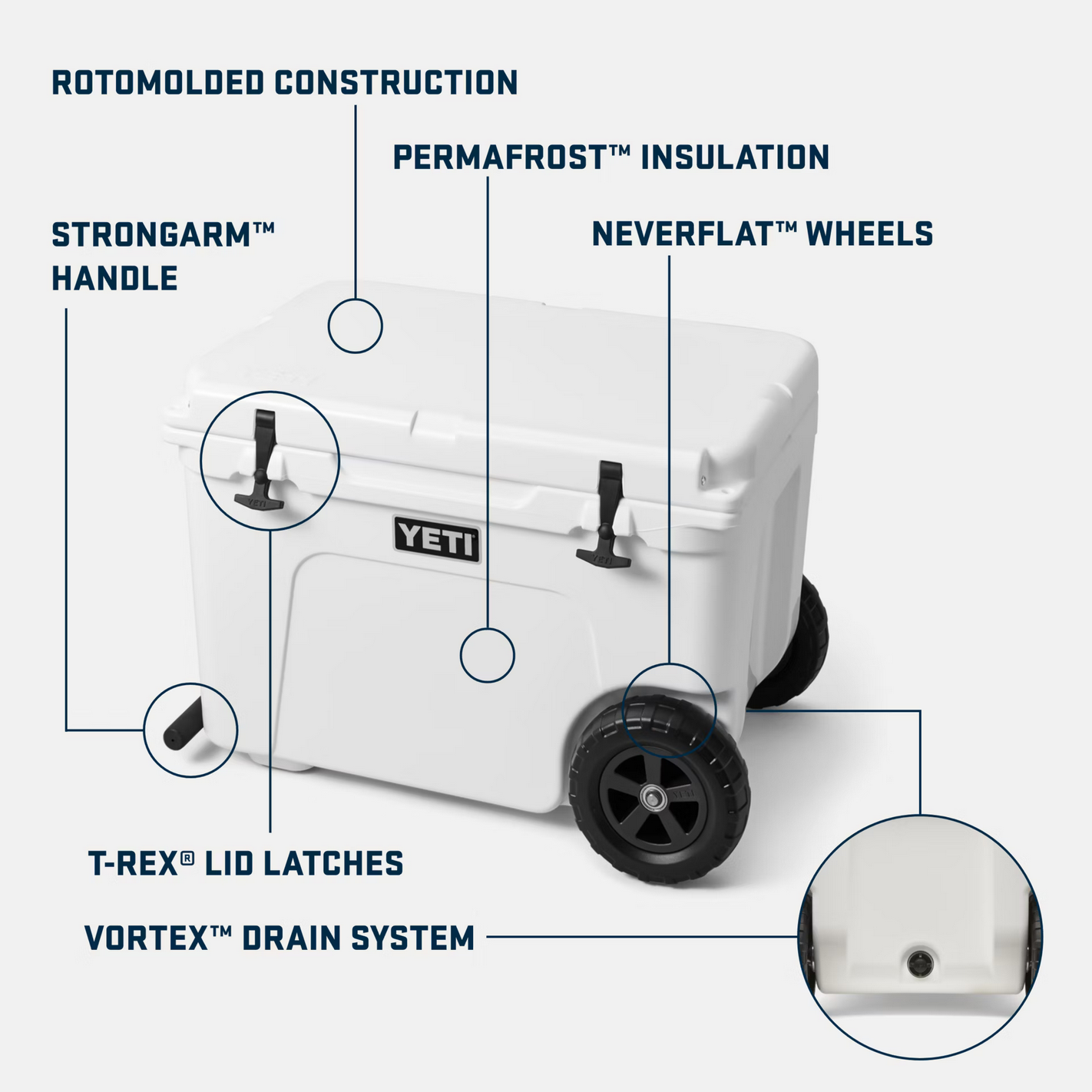 Yeti Tundra Haul Wheeled Cooler