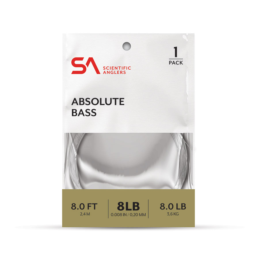 Scientific Anglers - Absolute Bass Leader (1pk)