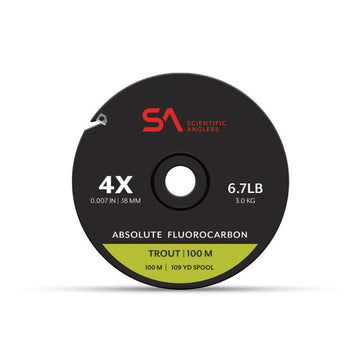 absolute fluorocarbon trout 100m