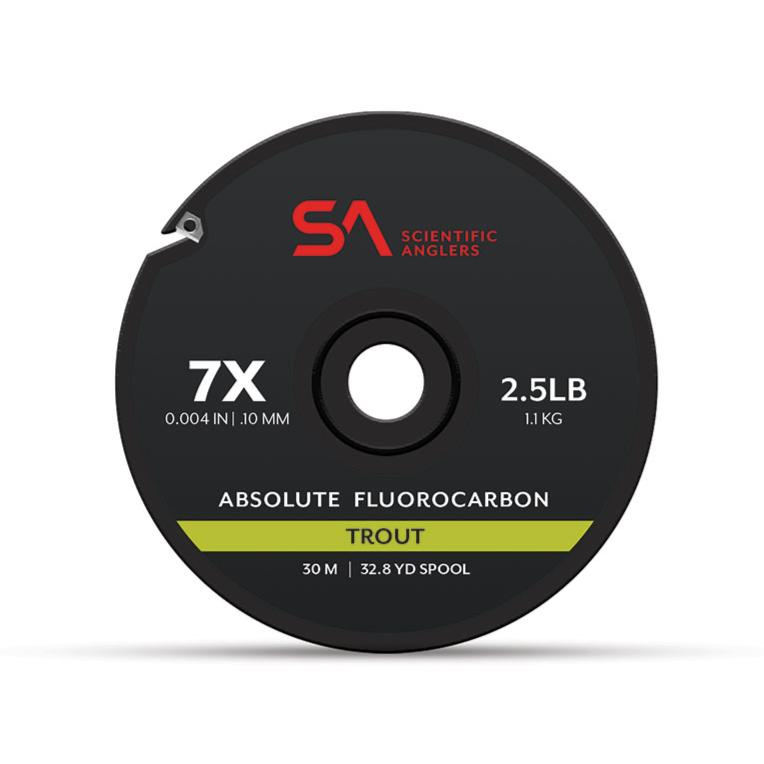 absolute fluorocarbon trout