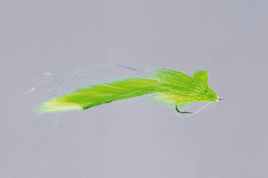 Deer Hair Diver #4 Chartreuse